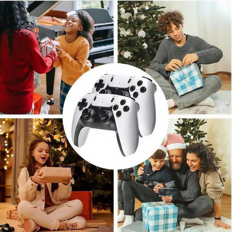 20000+ Games Wireless Retro Game Stick, Vintage Game Stick HD Output System, 2.4G Wireless Controllers, 128GB TF Card for All Ages - Console