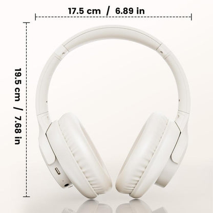 【NO Anc】Electronic Wireless Bluetooth Headphones Over-Ear, Deep Bass Hi-Fi Stereo, 65H Playtime, Foldable Lightweight Headset with Mic for Ios/Android/Pc Headset Earbud Headphonesbluetooth Black #Tiktokshopblackfriday Audio Wirelessheadphone